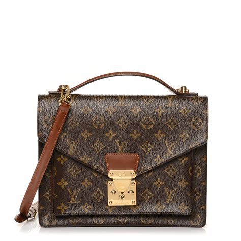 louis vuitton monogram monceau handbag